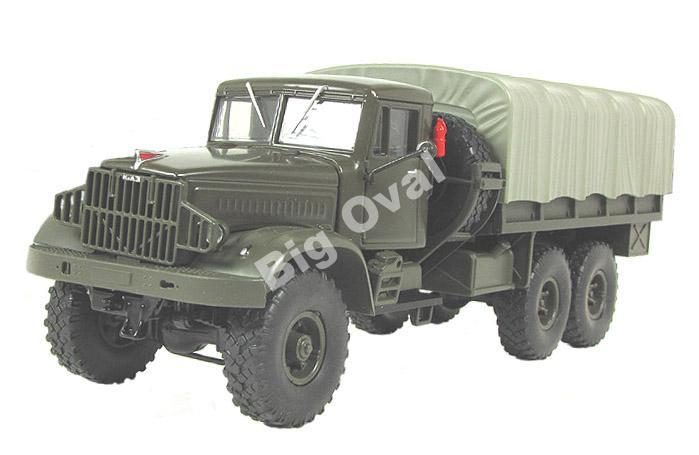 КрАЗ-214Б хаки (1963) НАП (1/43)