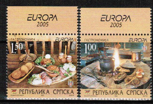Босния-РС 2005 Гастрономия Европа СЕПТ 2м**