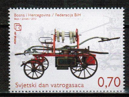 Босния ХР 2013 Пожарная техника Пожарная охрана 1м**