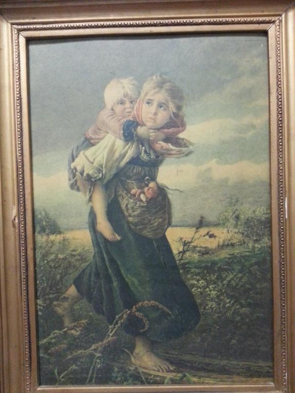 Картина девочка гроза