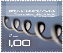 Босния ХР 2006 Телекоммуникации Всемирный день Электросвязь 1м**