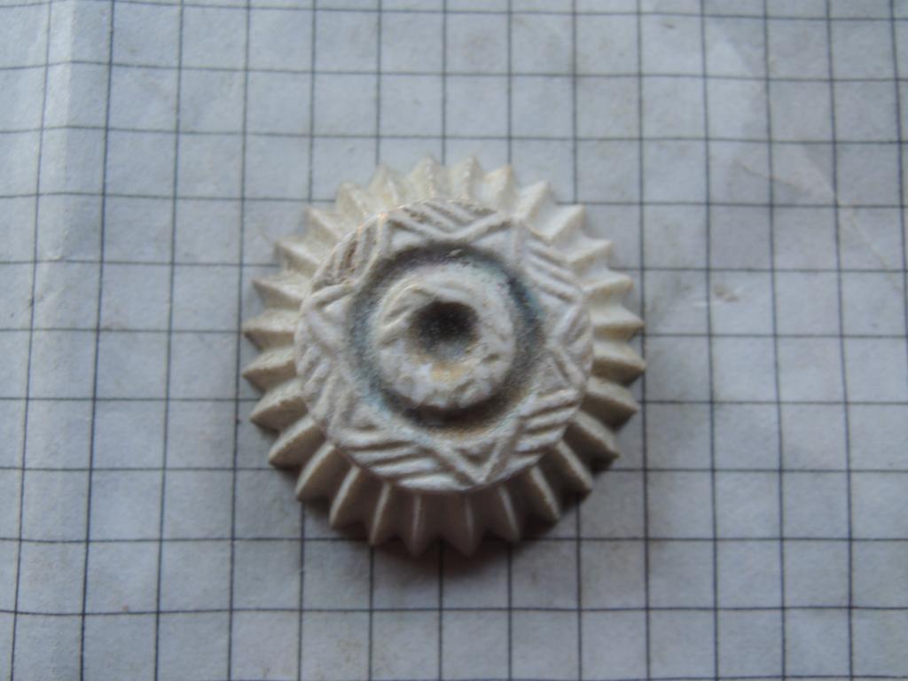 Кокарда Царская гражданского чиновника- форфор РИ