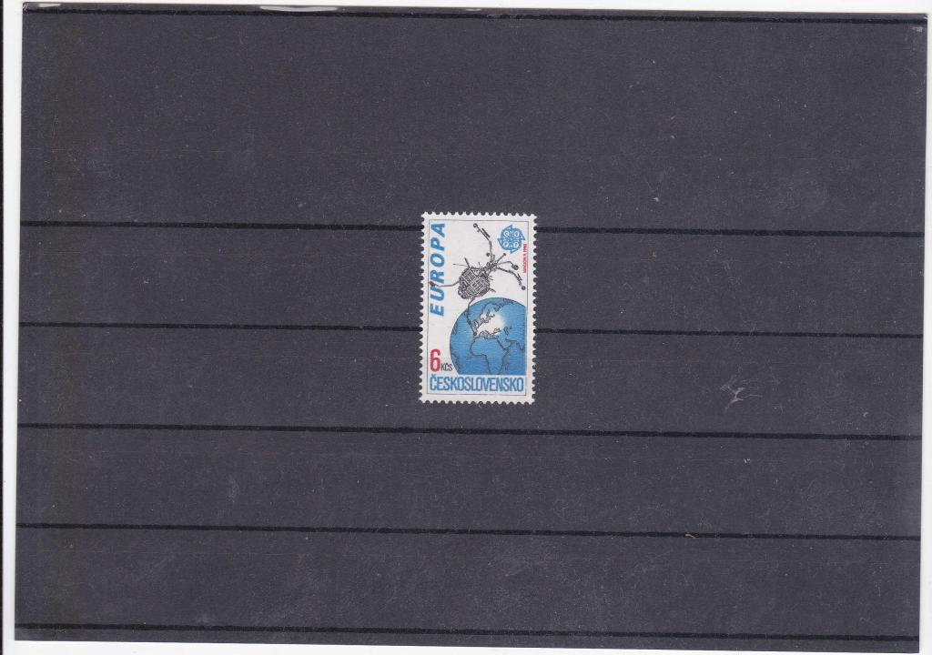 ЧЕХОСЛОВАКИЯ КОСМОС ЕВРОПА СЕПТ 1991 MNH**