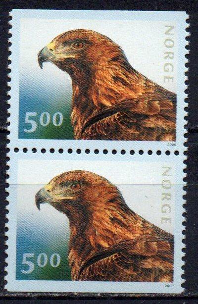 Норвегия 2000 Орел (№1346Do+Du)**