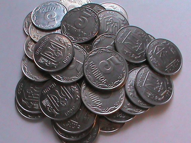 УКРАИНА 5 КОПЕЕК 1992г из обращения большой выбор монет УКРАИНЫ