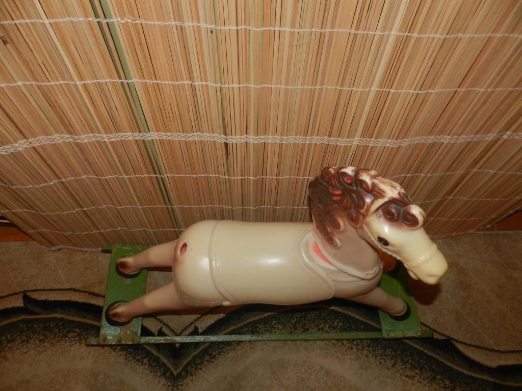 Лошадка-Качалка-Конь. Игрушка СССР 1970г.г.