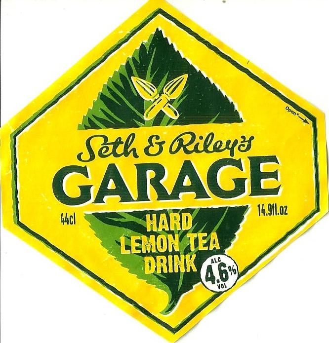 Seth riley garage. Гараж hard Lemon Tea. Гараж пиво. Пивной напиток гараж. Пиво гараж этикетка.