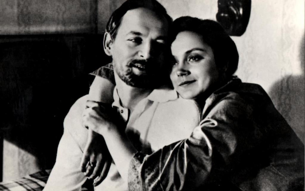 Артисты кино.Кадр из кинофильма "Странная женщина".1978 г.