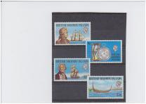 Соломоновы о-ва,1973,№236-38**Мореплаватели 18 век