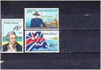 Норфолк,1978,,Ми-205-7**Путешествие капитана Кука