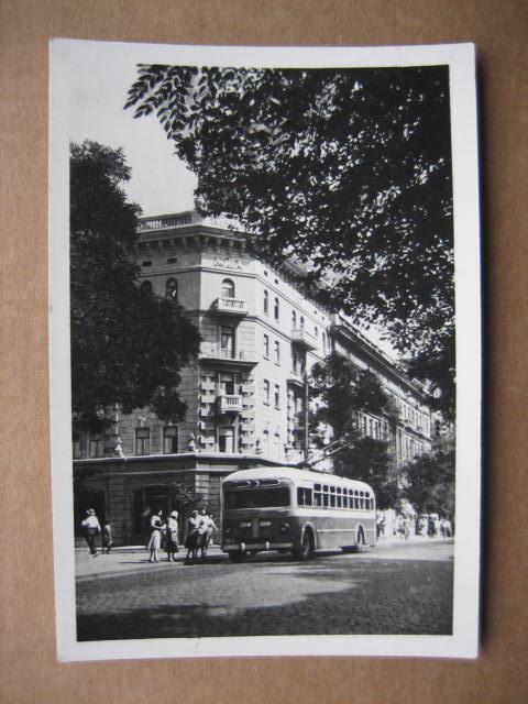66г. Одесса. 1955 г. Ул Дерибасовская. Флотилия.