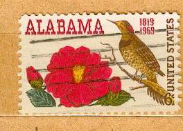 США 150 лет штату Алабама флора фауна