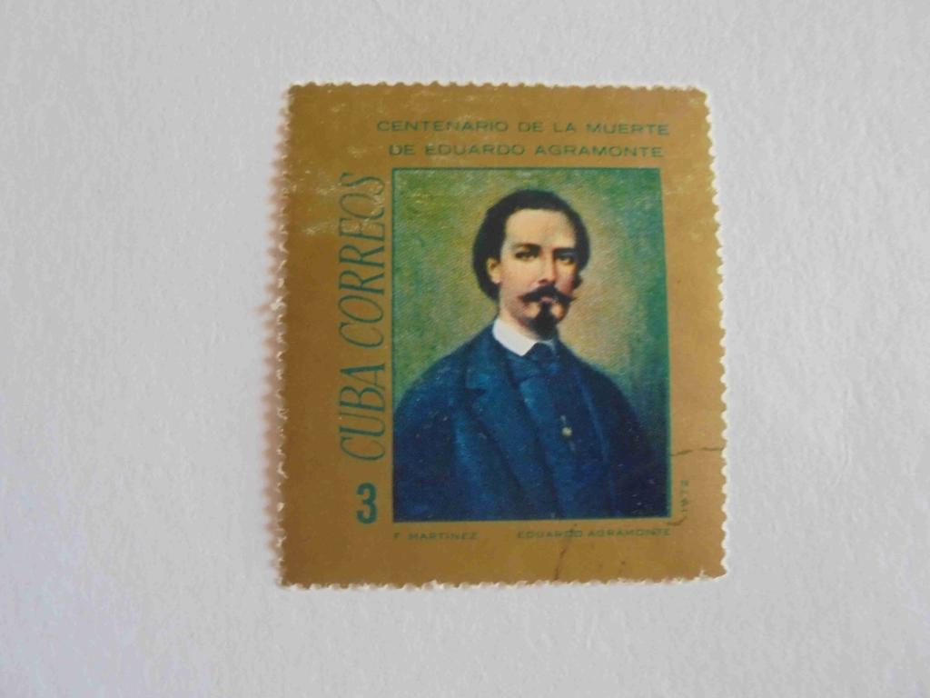 ПОЧТОВАЯ МАРКА. КУБА 1972 ГОД* ЖИВОПИСЬ.