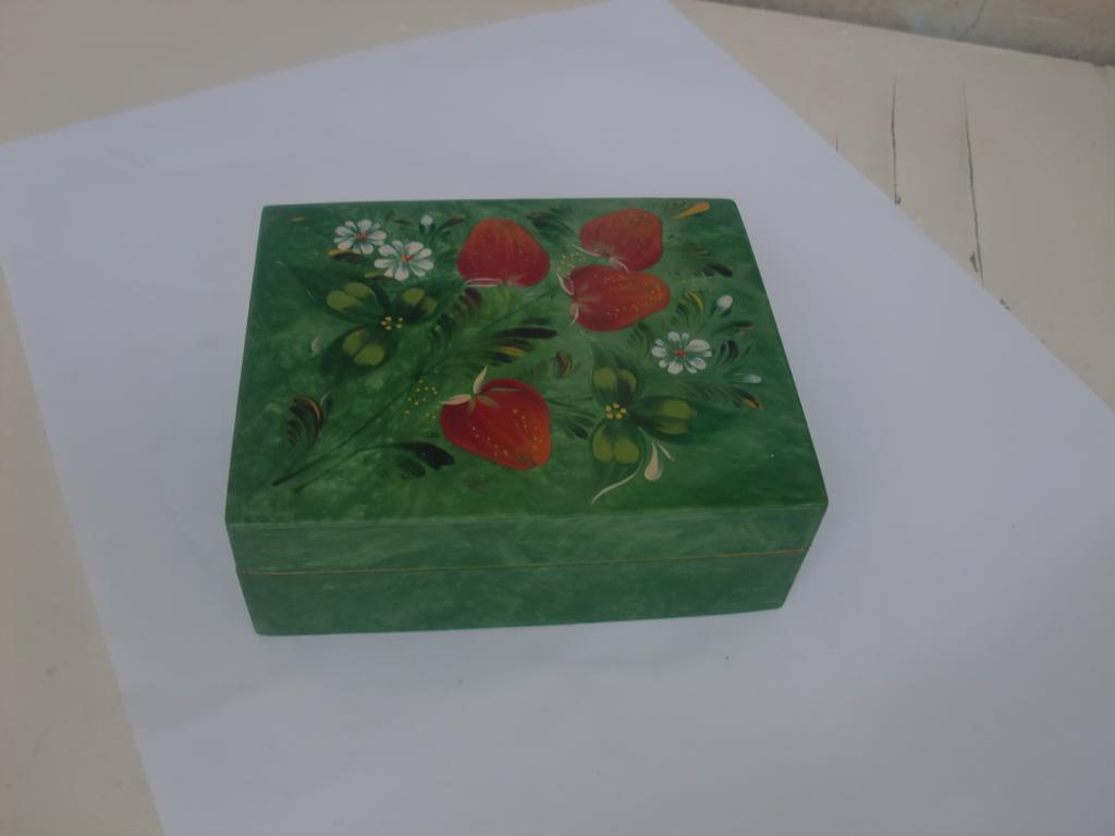Шкатулка.СССР. 13.5 х 11 х 4.7 см.