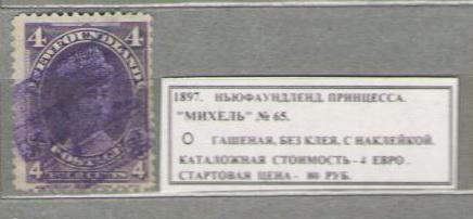 1897.НЬЮФАУНДЛЕНД. ПРИНЦЕССА. 101015Е20