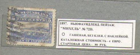 1897.НЬЮФАУНДЛЕНД.ПЕЙЗАЖ. 101015Е11