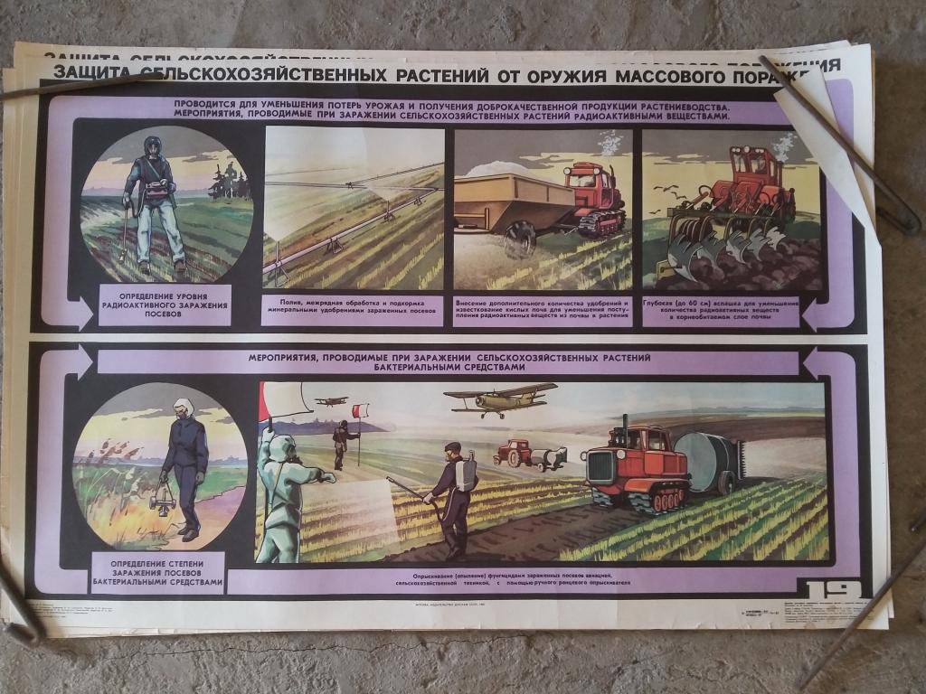 Плакат из серии Гражданская оборона