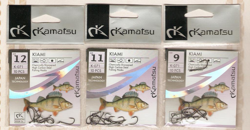 Крючки на окуня набор из 30шт.