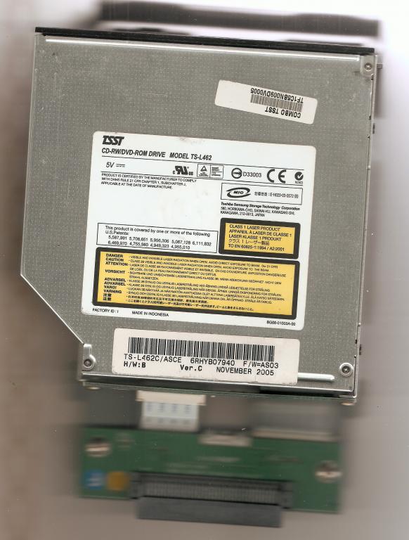 DVD+FDD и плата SCA (micro centronics) BA41-00225A