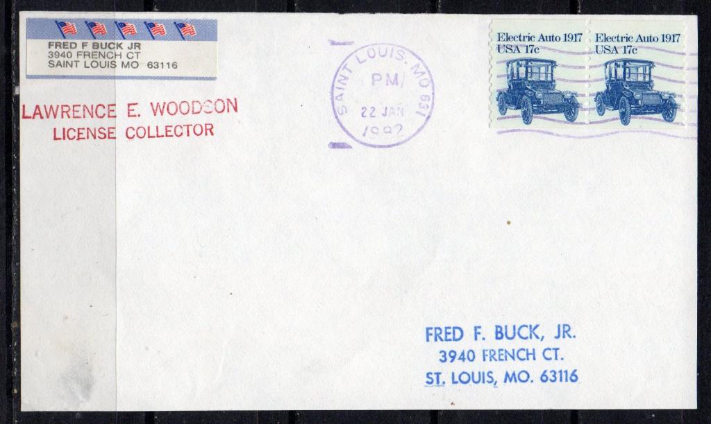 США 1981 Электромобиль