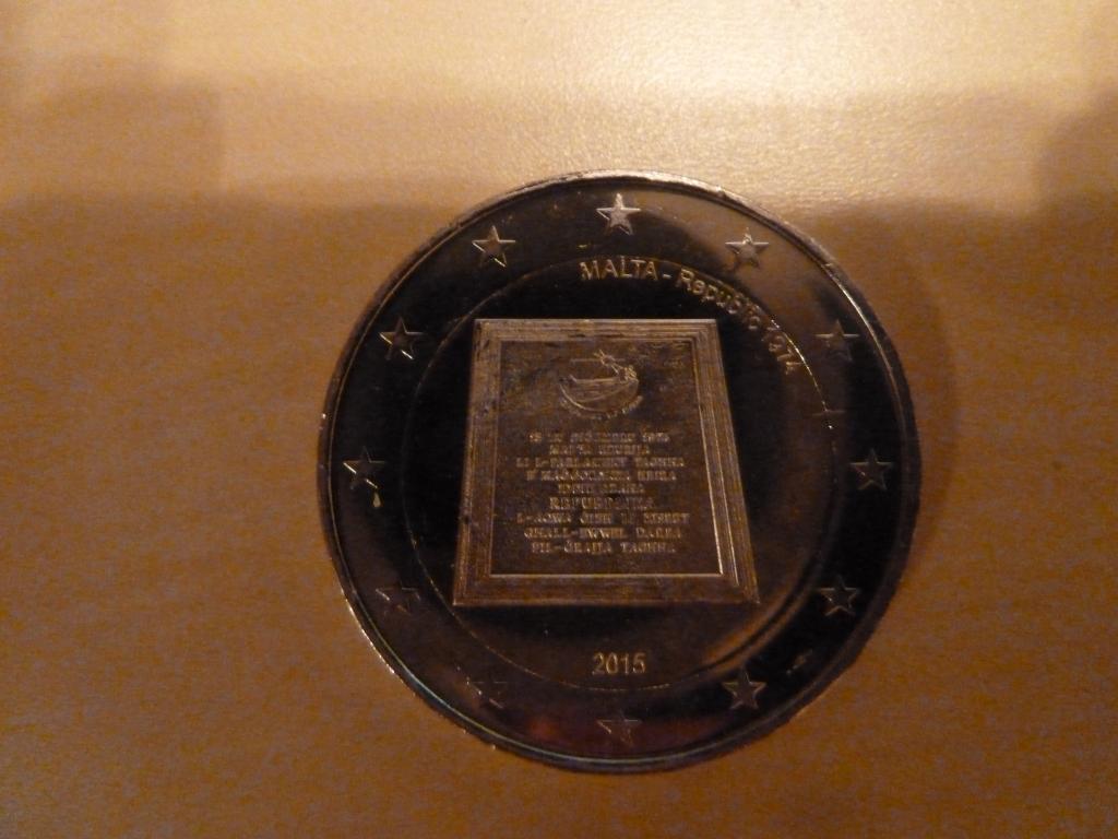 Мальта 2 евро 2015 Провозглашение Республики