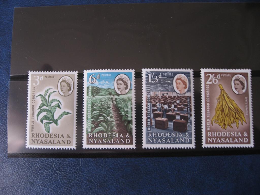 родезия 1963 год sg 43-46 MNH OG