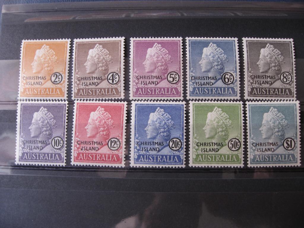 CHRISTMAS ISLANDS  1958 year  sg 142-145 MNH OG