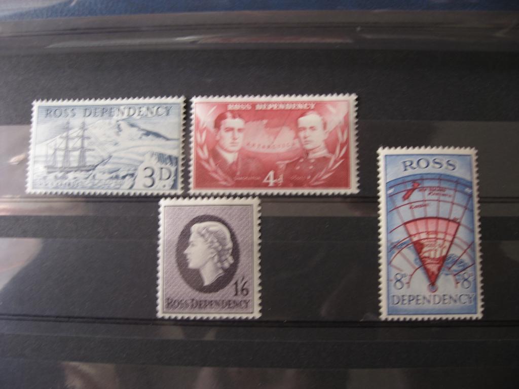 Ros Dependency  1952 year sg 1-4 MNH OG