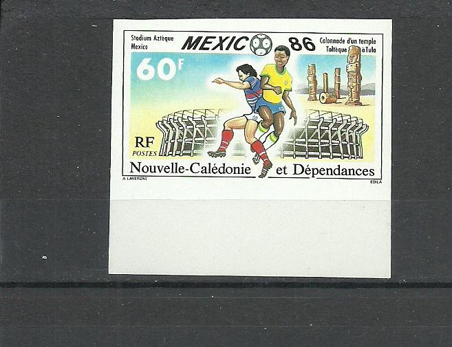 Новая Каледония Футбол ЧМ-1986, б/з, поле