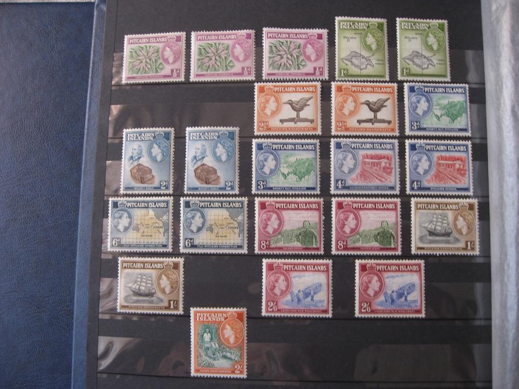 острова Питкарн  1963 год sg 18-28 MNH - MVLH  OG