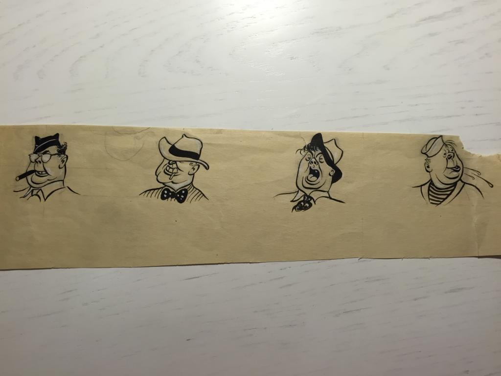 Ефимов Б.Е. (1900-2008)  Четыре персонажа