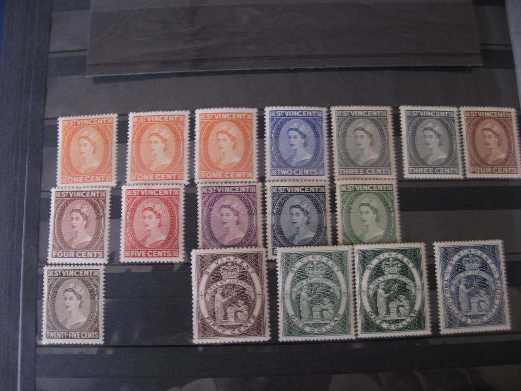 Ст  Винсент 1955 год sg 189-200  MNH - MVLH  OG