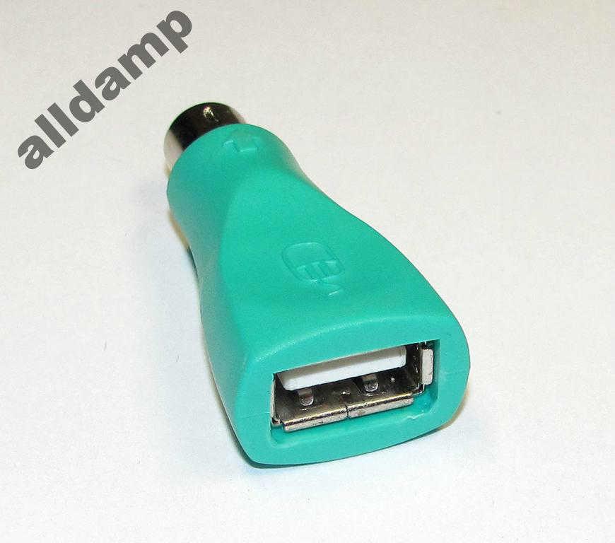 Переходник USB AF - PS/2 М USB/PS2 F/M
