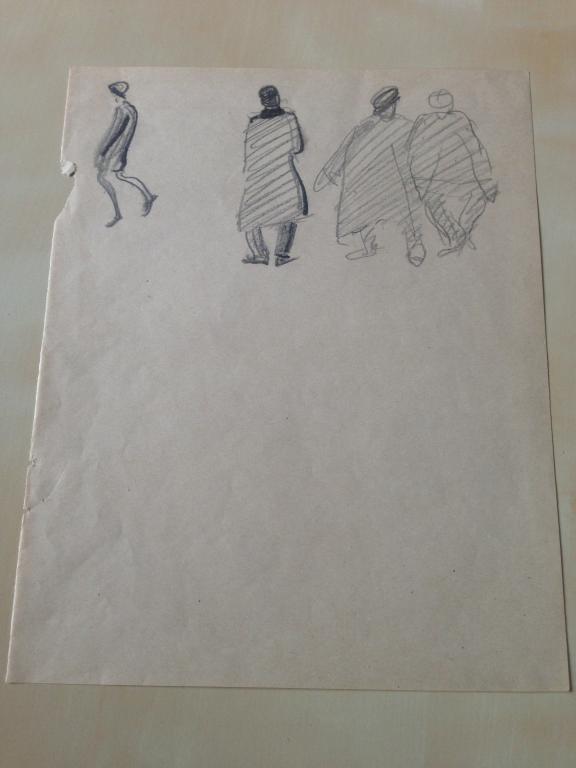 Кольцов С.В.(1892-1951)  "Идущие"