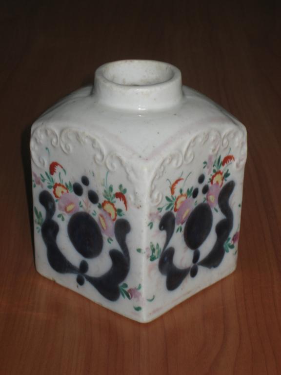 Чайница Частный завод 1850-е гг Россия Фарфор К. 1 