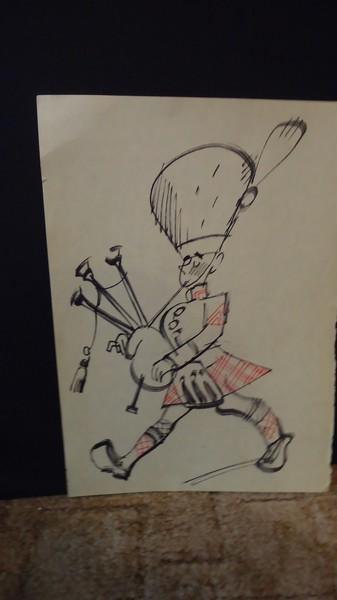 Гальба В.А. (1908-1984) Ирландский волынщик