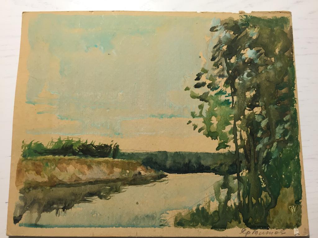 Титов Я.В. (1906-2000) Речка