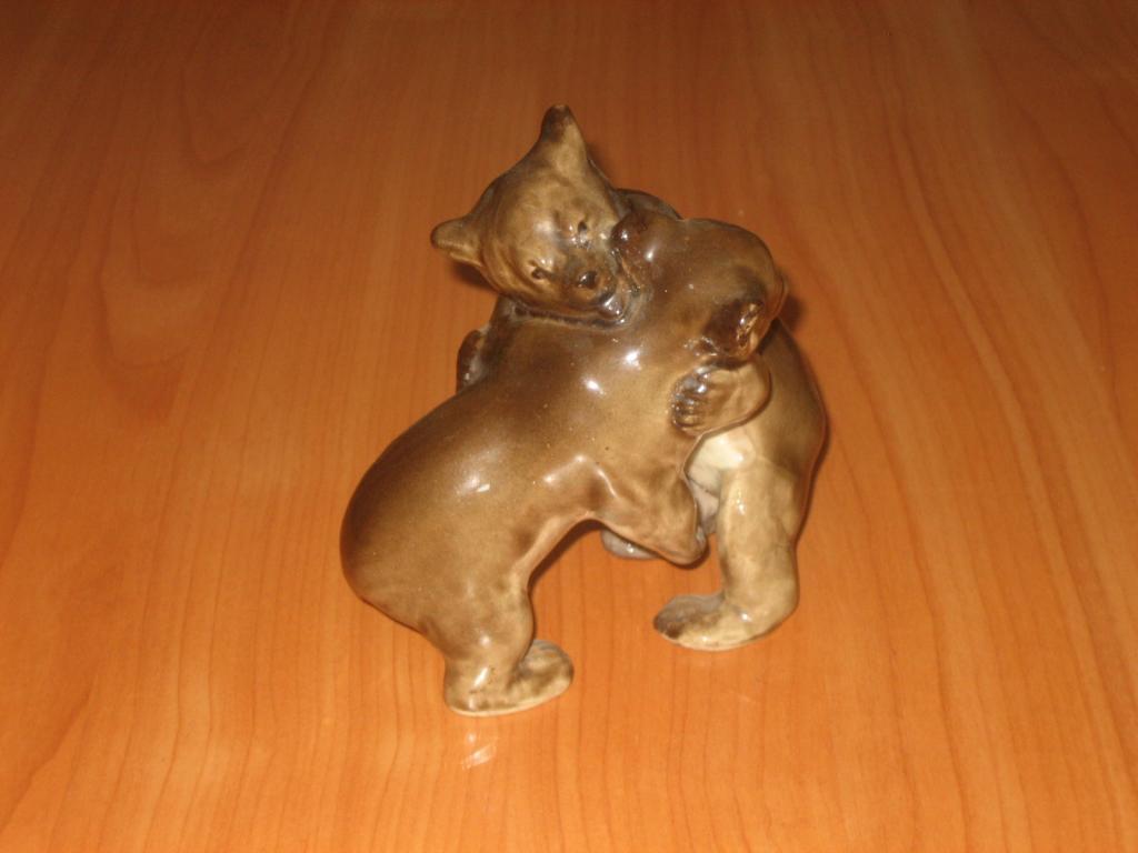 Медвежата Весенние игры Медведь Конаково 1950-е К4 