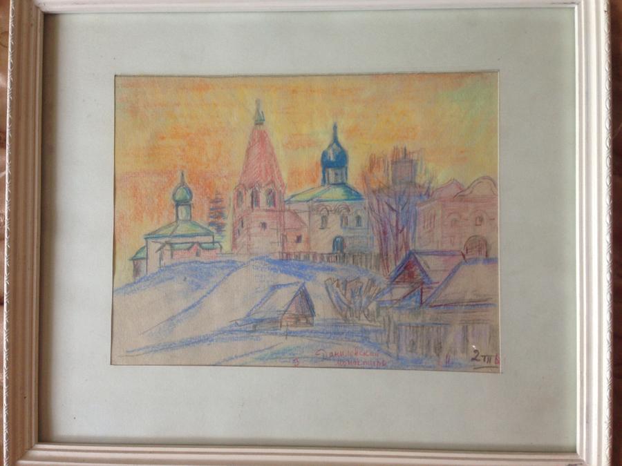 Нагаевская Е.В. (1900-1990) Даниловский монастырь