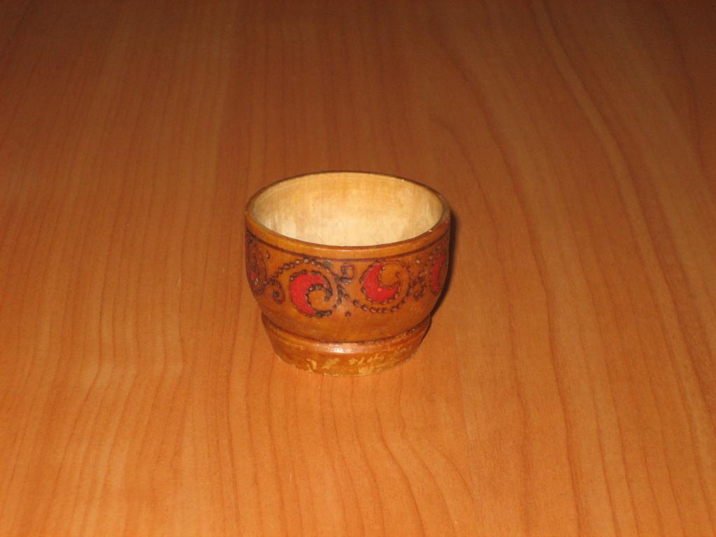 Солонка Дерево Соль Абрамцево н. XX в. К.3 