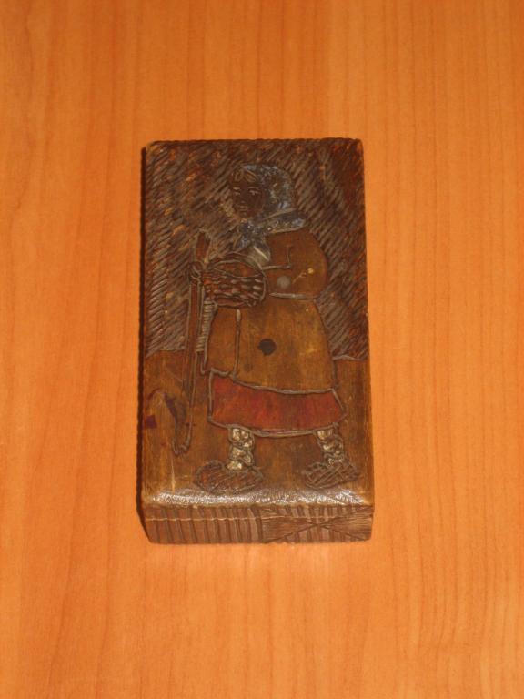 Марочница Абрамцево 1900-е Коробка для марок К3 