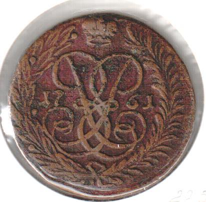 Россия, 2 копейки, 1761, ХF