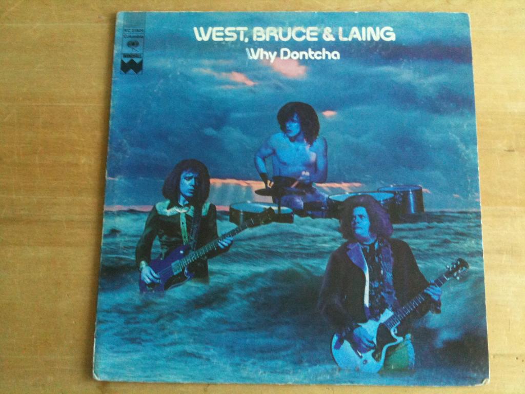 пластинка West Bruce Laing 1972 USA