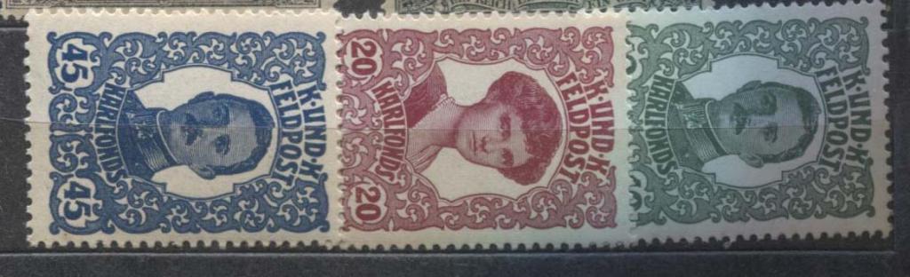 1918.Австровенгрия.Оккупация Польши.Полевая почта.3м,**