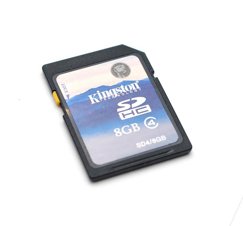 Карта памяти Kingston 8gb Made in Japan 