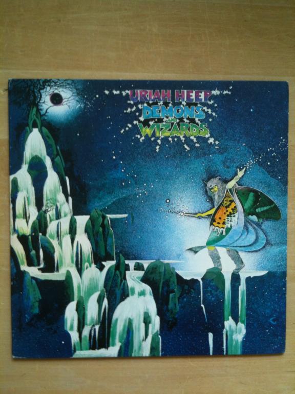 Пластинка Uriah Heep Demons and Wizards 1972 Japan original