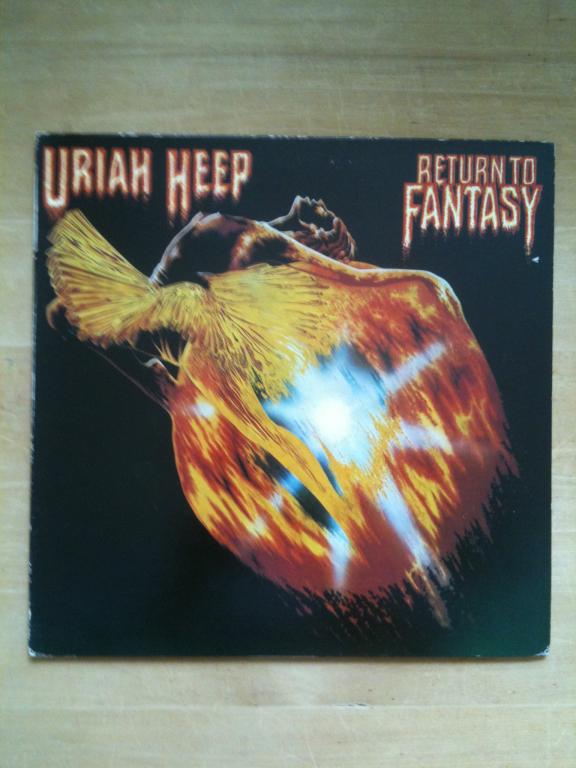 Пластинка Uriah Heep Return to Fantasy 1975 Japan original