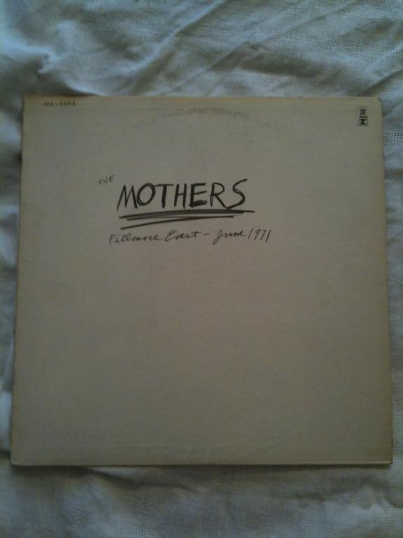 Пластинка Frank Zappa Fillmore East June 1971