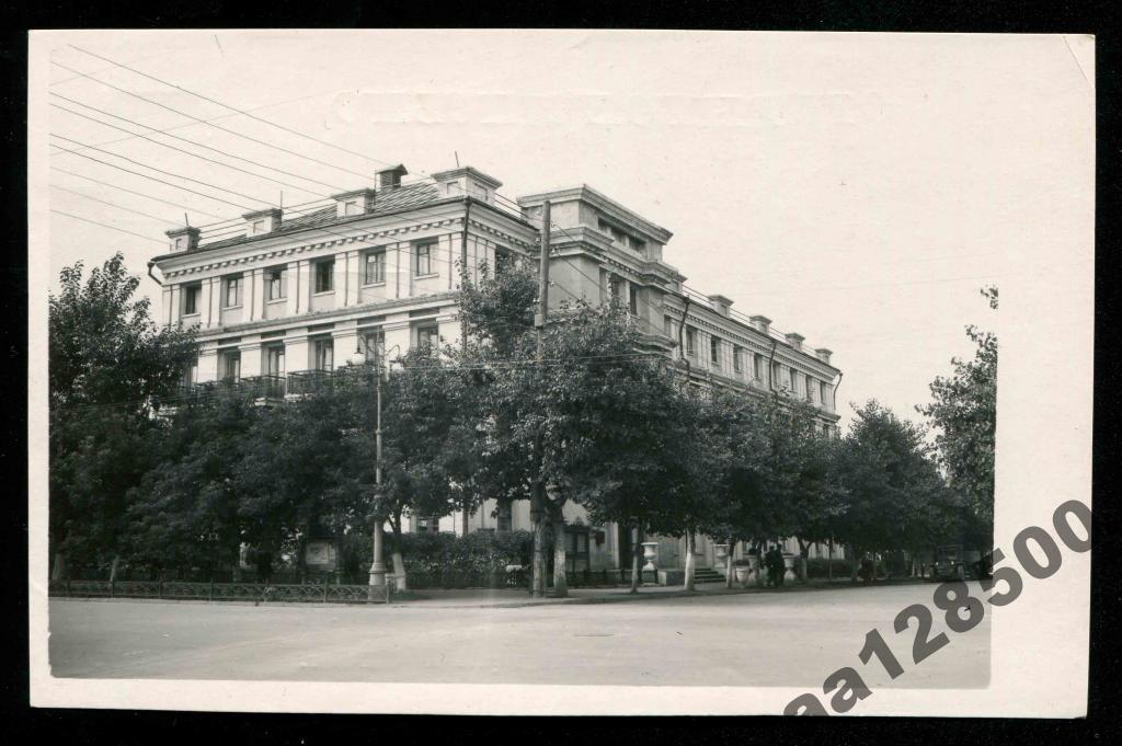 Липецк гостиница Советская Грязи тир 3000 1958 