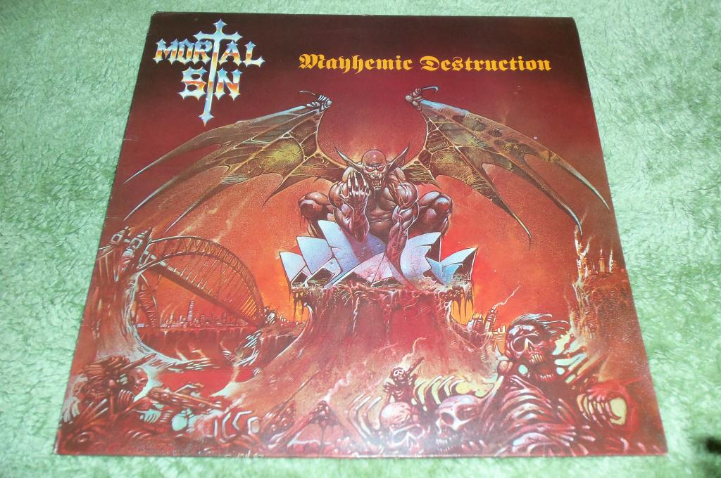 Mortal sin. Mortal sin 1987 Mayhemic Destruction обложки. Mortal sin Mayhemic Destruction. Mortal sin Mayhemic Destruction 1987. Mortal sin face of Despair.
